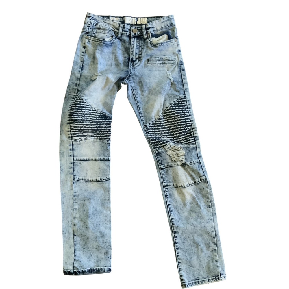 HUSTLE‎ JEANS Men's 30 Slim Skinny Super Stretch